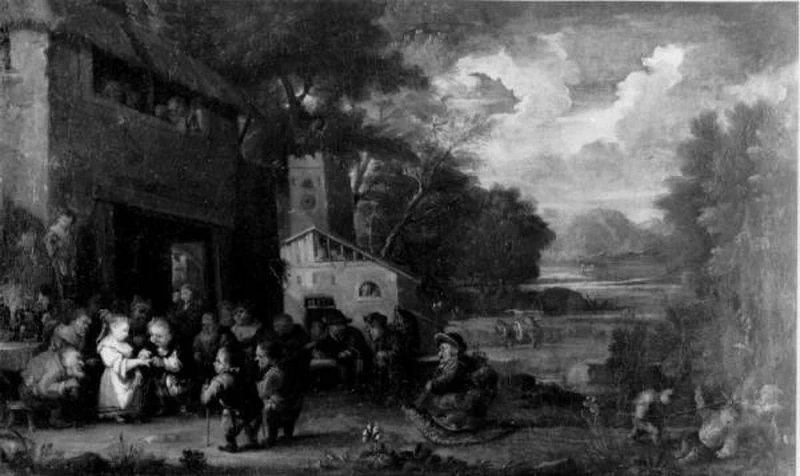  82-Faustino Bocchi-Sposalizio di nani - Pinacoteca Castello Sforzesco, Milano 